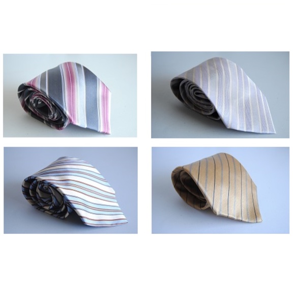 Nautica/Versa/ Express/ Geoffrey Beene Other - Lot of 4 Men's Designer Neck Ties